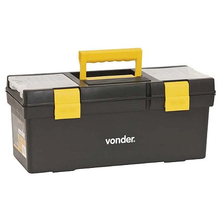 Caixa Plástica 45,5x19x19,5CM para Ferramentas CPV0455 Vonder