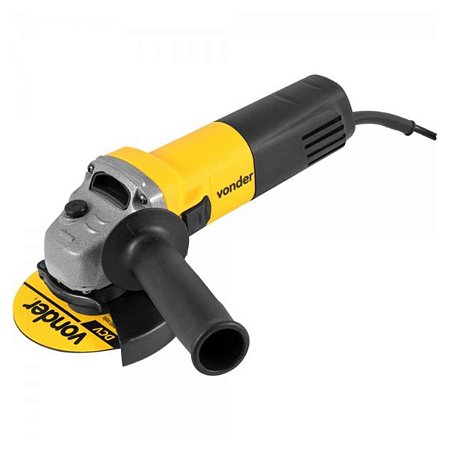 Esmerilhadeira Ângular 4.1/2" 220V 650W com 3 Discos EAV650 Vonder