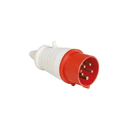 Plugue Móvel 3P+T+N 16A 6H 440V Vermelho 14684573 Weg