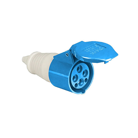 Tomada de Acoplar 3P+T 32A 9H 240V Azul 14684874 Weg