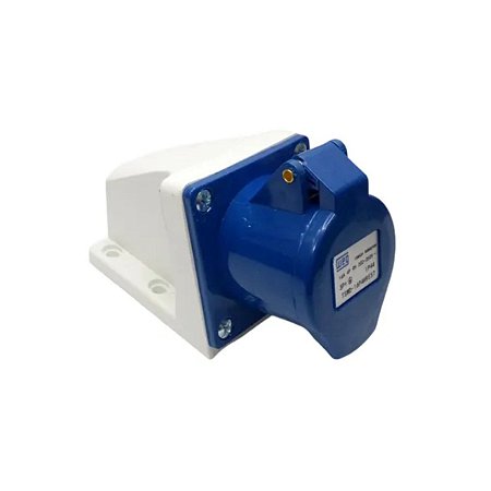 Tomada de Sobrepor 3P+T 16A 9H 240V Azul 14684680 Weg