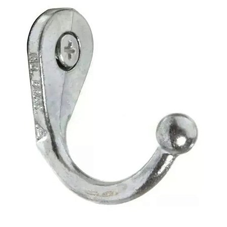 Cabide Simples Grande 63983 Zincado Aliança