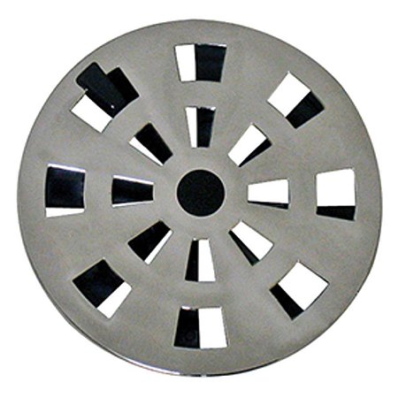 Grelha Redonda 10cm Cromado Rotat GRB2/As Astra
