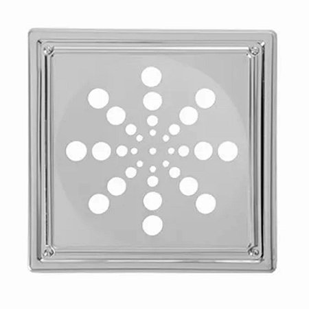 Grelha Quadrada 10cm Inox Rotat Grin10b Astra