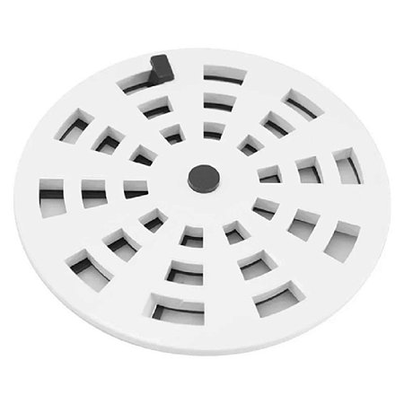Grelha Quadrada 15cm Branco Rotat GRB5/As Astra