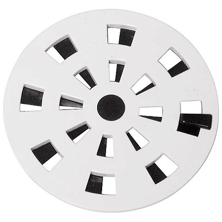 Grelha Redonda 9,7cm Cromado Rotat Grb10 Astra