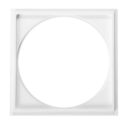 Porta Grelha Quadrada 9,4cm Pg14 Cinza Astra