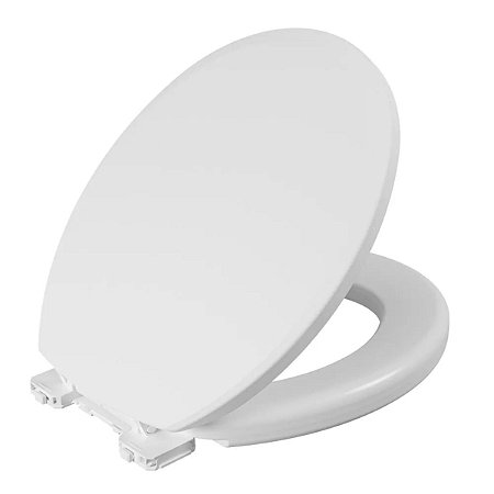 Assento Almofadado Click Tpk2/Ck*Br-Fos Branco Fosco Astra