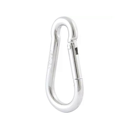 Mosquetão em Aço com Trava para Cabo 8 x 80mm 1 Unidade Vonder