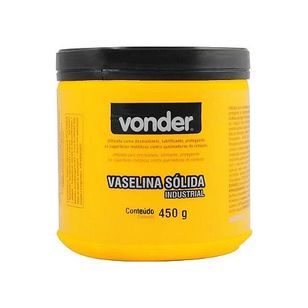 Vaselina Sólida 450g Vonder