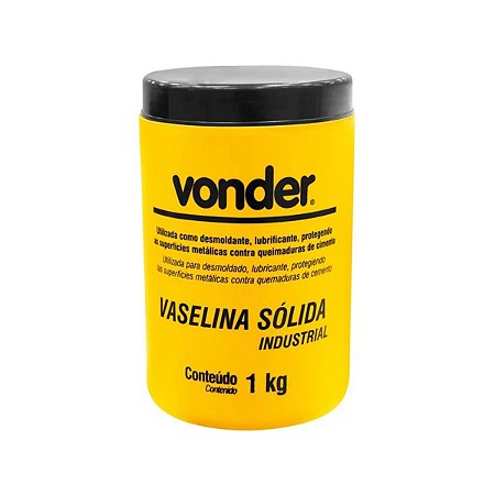 Vaselina Sólida 1kg Vonder