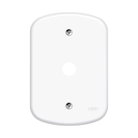 Placa 4X2 Com Furo 182 F6 Blanc Fame