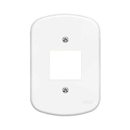 Placa 4X2 2 Interruptores 785 F2 Blanc Fame