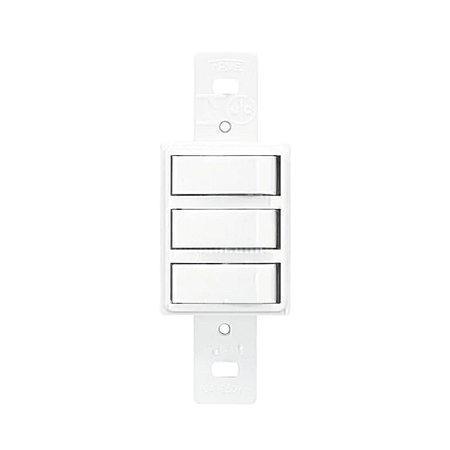 3 Interruptores Simples Blanc 0651 Fame