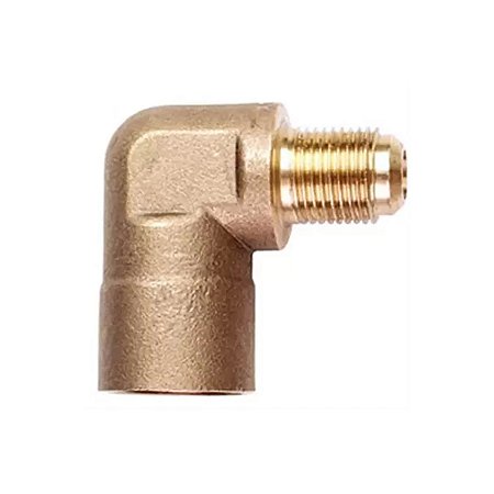 Joelho para Gás 1/4 NPT x 5/8 UNF 218 Jackwal S.A 600860