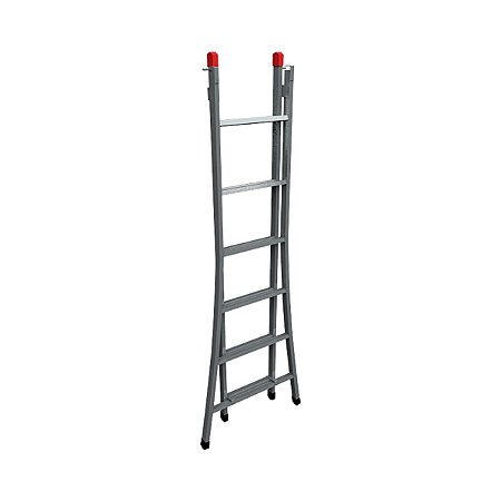 Escada Extensível 14 Degraus 210P 2,50 x 4,10 Metros Novoletto