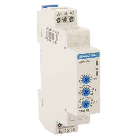 Relé Multifuncional 24-240V AC/DC TCE-MF 58015/285 Tramontina