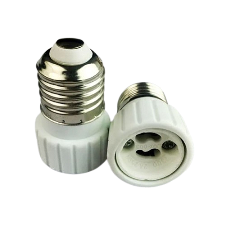 Adaptador para Lâmpada GU10 P/E27 1018 Voltaggio