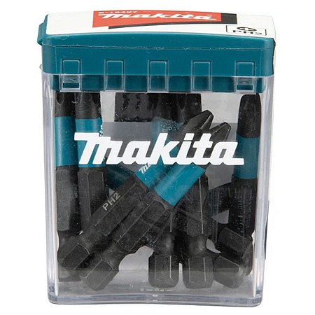 Estojo de Bits de Impacto PH2 50MM 10 Peças E1240712 Makita