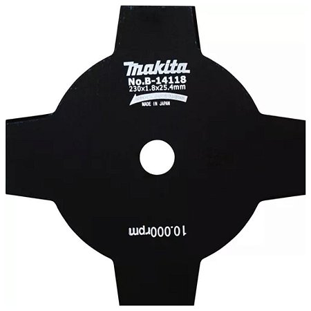 Disco de Corte Roçadeira 230MM 4 Dentes B-14118 Makita