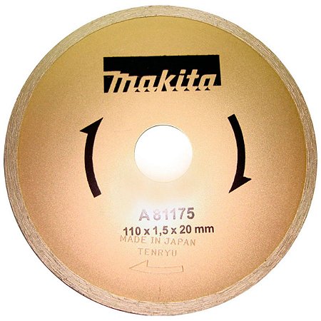 Disco Diamantado Liso 110x20MM A81175 Makita