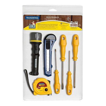 Kit de Ferramentas 7 Peças 43409102 Tramontina