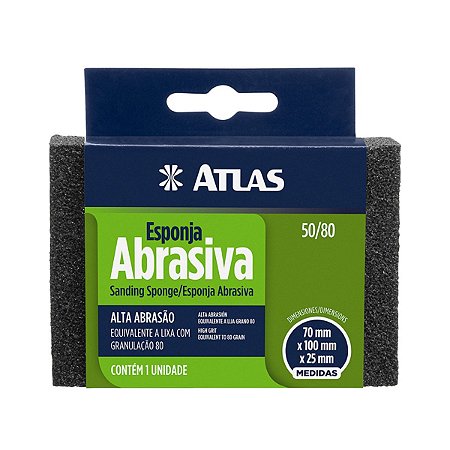 Esponja Alta Abrasão 50/80 Atlas