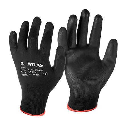 Luva de Segurança Antiderrapante Extra Grande AT1304EG Atlas