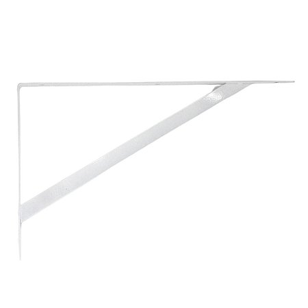 Cantoneira 1,50MM 25CM para Prateleira com Reforço Epoxi Branco 4627 Loth