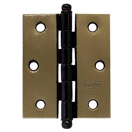 Dobradiça Pino Bola 3x3,0" F.L.O. 3 Peças 118402 Loth