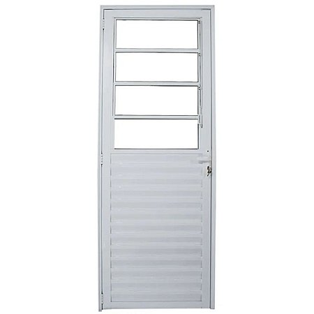 Porta Basculante 210x70 Direita Alumínio Branco VMBOR 5814 Esquadrisul