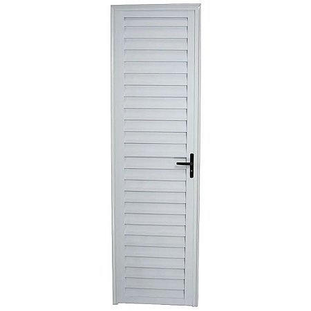 Porta Palheta 210x60 Direita Alumínio Branco 5712 Esquadrisul