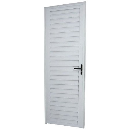 Porta Palheta 210x60 Esquerda Alumínio Branco 5713 Esquadrisul
