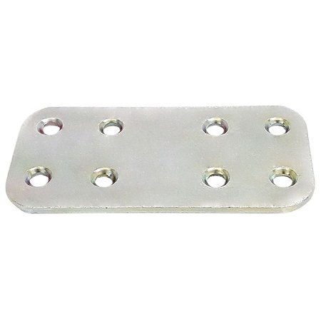 Placa Reta de Junção 30x60x2MM Aço Galvanizado 787 Minubras