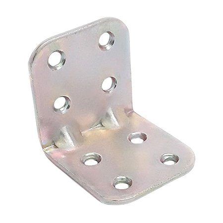 Cantoneira de Reforço 30x30x2MM Aço Galvanizado para Moveis 788 Minubras