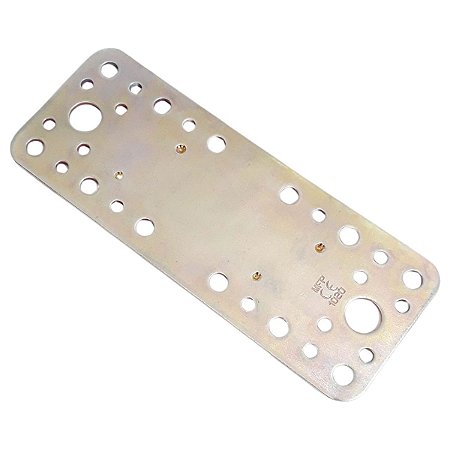 Placa Pesada de Junção 65x170x2,5MM Aço Galvanizado 791 Minubras