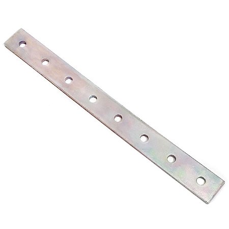 Chapa de Junção Pesada Perfurada 20x200x4MM Aço Galvanizado 866-320 Minubras