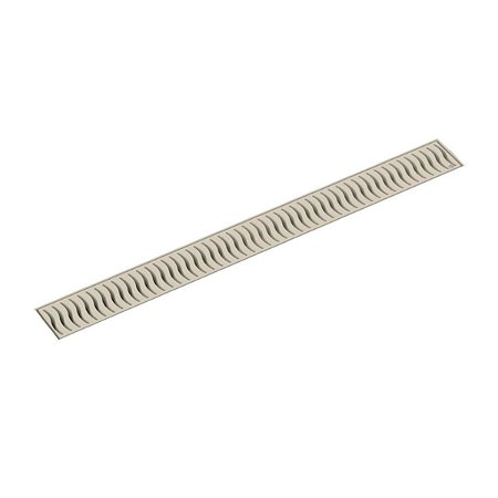 Grelha para Ralo Linear 50cm Areia Tigre