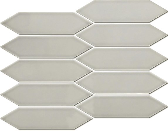 Porcelanato 25,7X31,3 Mc Six Gray 61546 Portinari