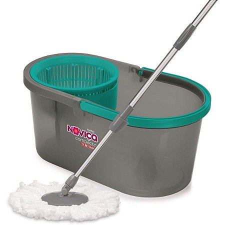 Mop e Balde Compacto de 10L Noviça Bettanin