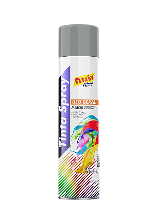 Spray Uso Geral Cinza Médio 400ML AE01000095 Mundial