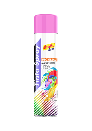 Spray Uso Geral Rosa 400ML AE01000075 Mundial