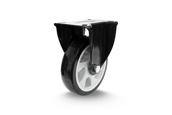 Rodizio 312 Preto Placa Fixo Flpb 312 Bp E 8073 Colson 283151