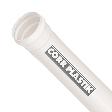Tubo Esgoto 100mm Barra de 6 Metros Corr Plastik