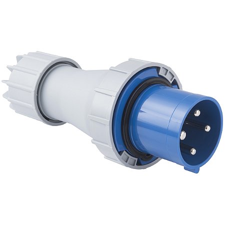 Plugue Industrial Azul 3P+T 125 A 220-250Vca 09H Tramontina 984187