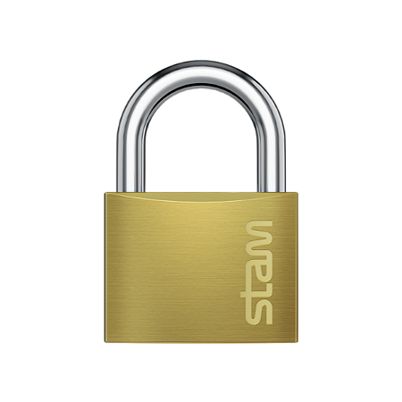 Cadeado 50mm Zamac E-coat Stam 904063