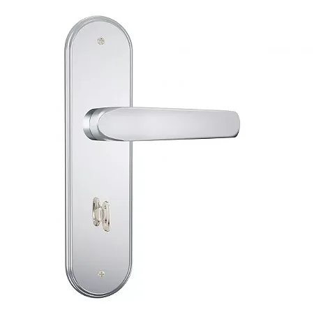 Fechadura Banheiro Cromada 1620/09 Espelho Inox Stam 335980