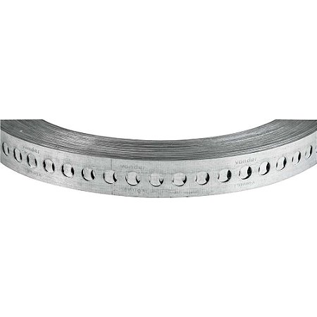 Fita Perfurada Aço 19mmx0,40mm 30 Metros Vonder 825911