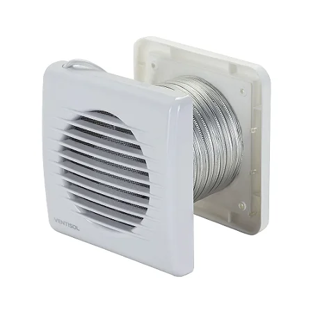 Exaustor de Banheiro 100mm Bivolt Premium Kit KEXB-03 Ventisol 972614