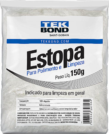 Estopa Para Polimento 150G 17000017901 Tekbond 397564